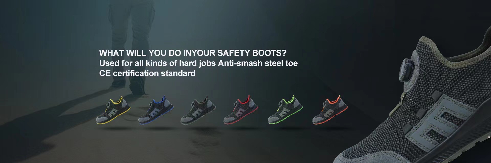 kualitas sepatu keselamatan dasar pabrik